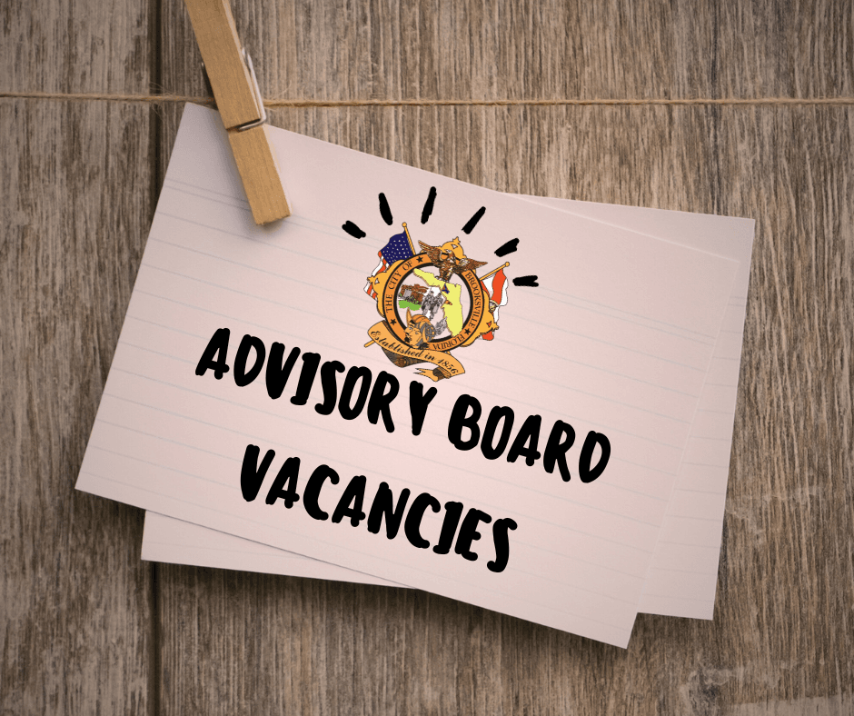 ADVISORY BOARD VACANCIES