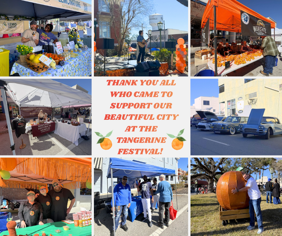 Thank you all who came to support our beautiful city at the Tangerine Festival! 